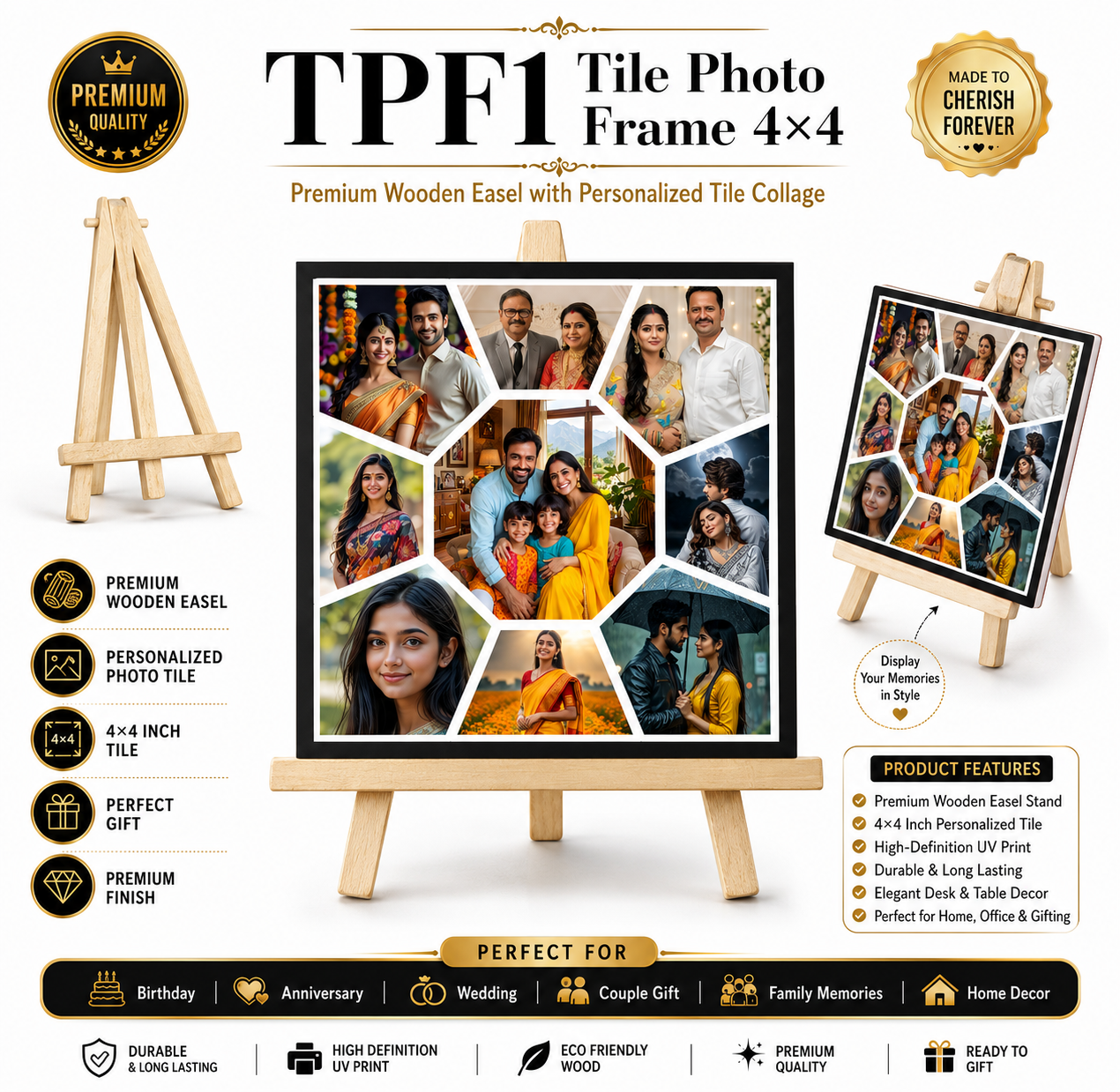 TPF1 Tile Photo Frame